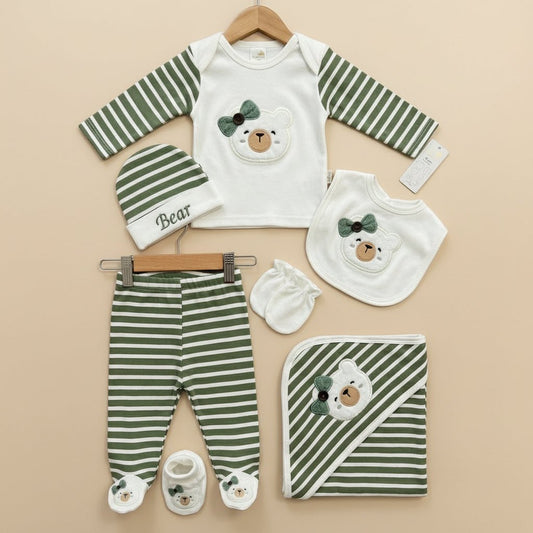 7 Piece Premium Lined Baby Suit - Warm Winter Outfit Set - Comfort Cubz