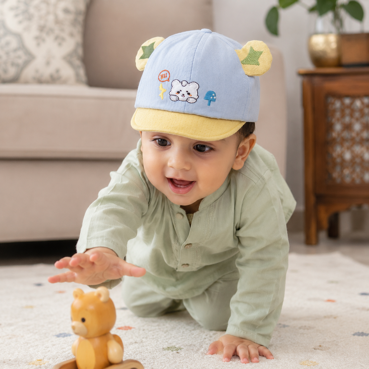 Kids Star Shape Cap – Cute Stylish Hat for Boys & Girls