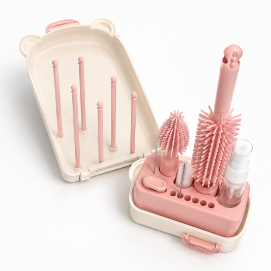 Baby feeder washing brush set