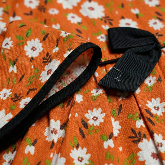 Baby Girl Sophisticated Floral Frock - Complete Party Dress Set 12M-3Y