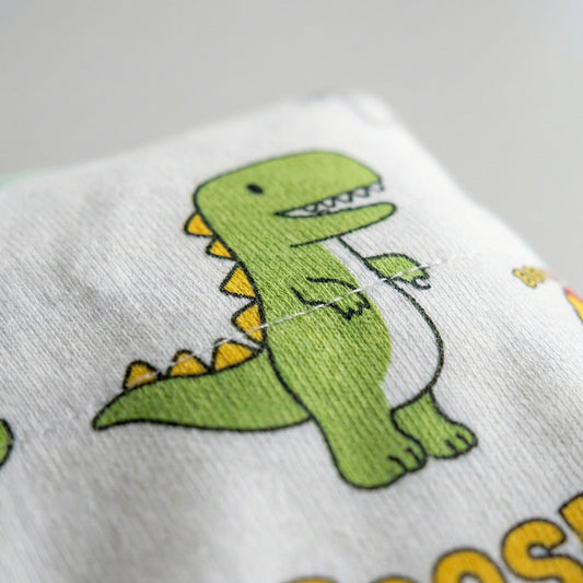 Boys 2-Piece Outfit - Shirt & Trouser Dinosaur Character Design 12M-4Y