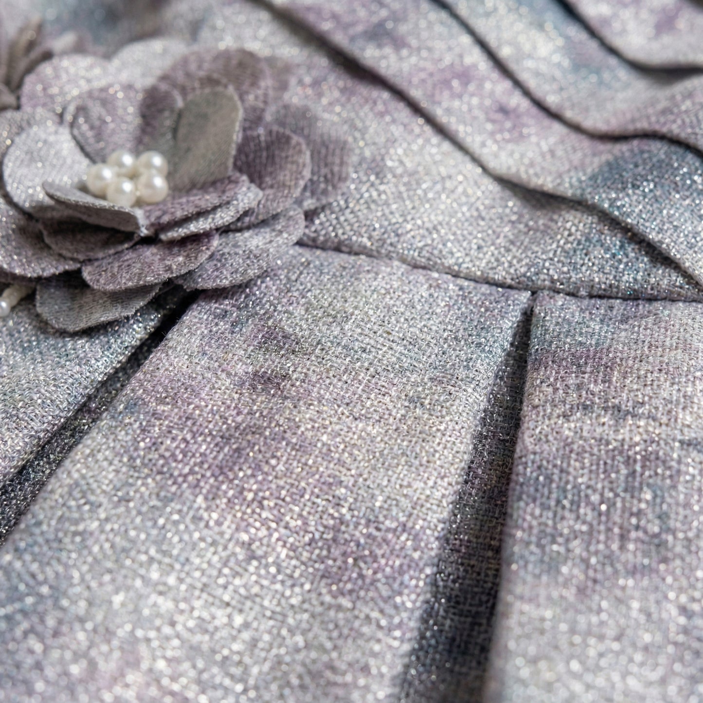 Baby Girl Shiny Party Frock - Elegant Fancy Dress 18M-4Y