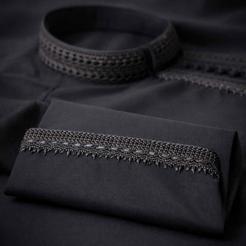 Eid Bundle - Black Kurta Shalwar with Peshawari Chappal – Traditional Eid Bundle for Boys 1–7 Years