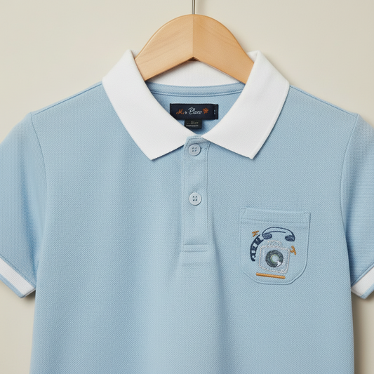 Boys Luxury Printed Shirt - Premium Statement Top for Toddlers & Kids 1-6Y