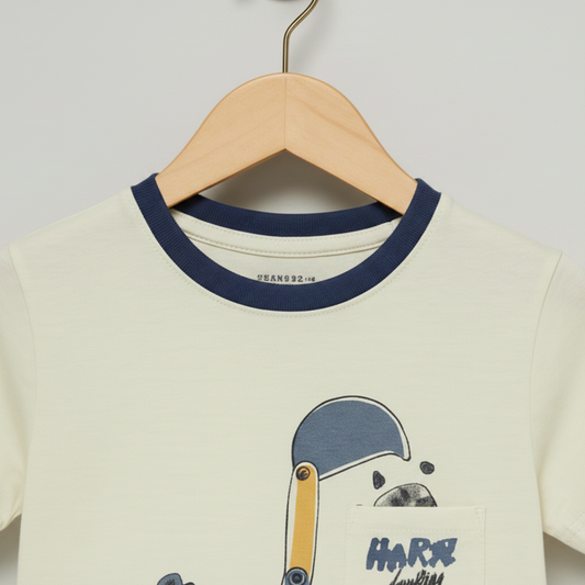 Boys Value Printed Shirt - Affordable Casual Top for Toddlers & Kids 1-6Y