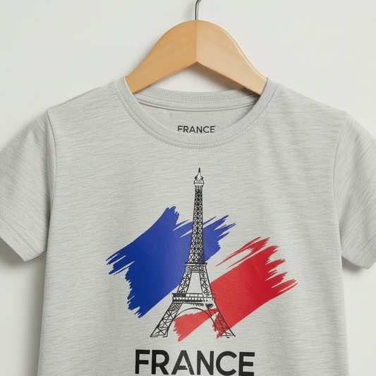 Toddler Boy 2-Piece Outfit - Printed Shirt & Shorts Set 1-4Y