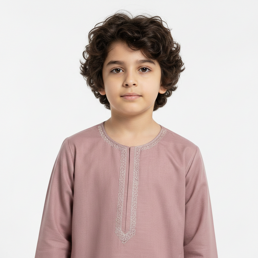 Boys Paper Cotton Kurta Shalwar - Lightweight Traditional Outfit fo Boys 1-4 Years