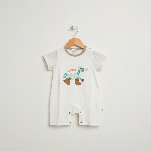 Baby Romper - Premium Printed Bodysuit for Infants 6-18 Months
