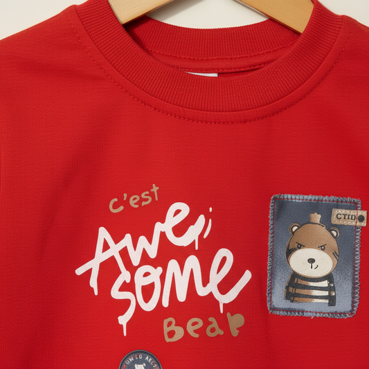 Baby Shirt & Shorts Set - Soft Cotton Summer 2-Piece Casual Outfit for Infants 3-9 Months