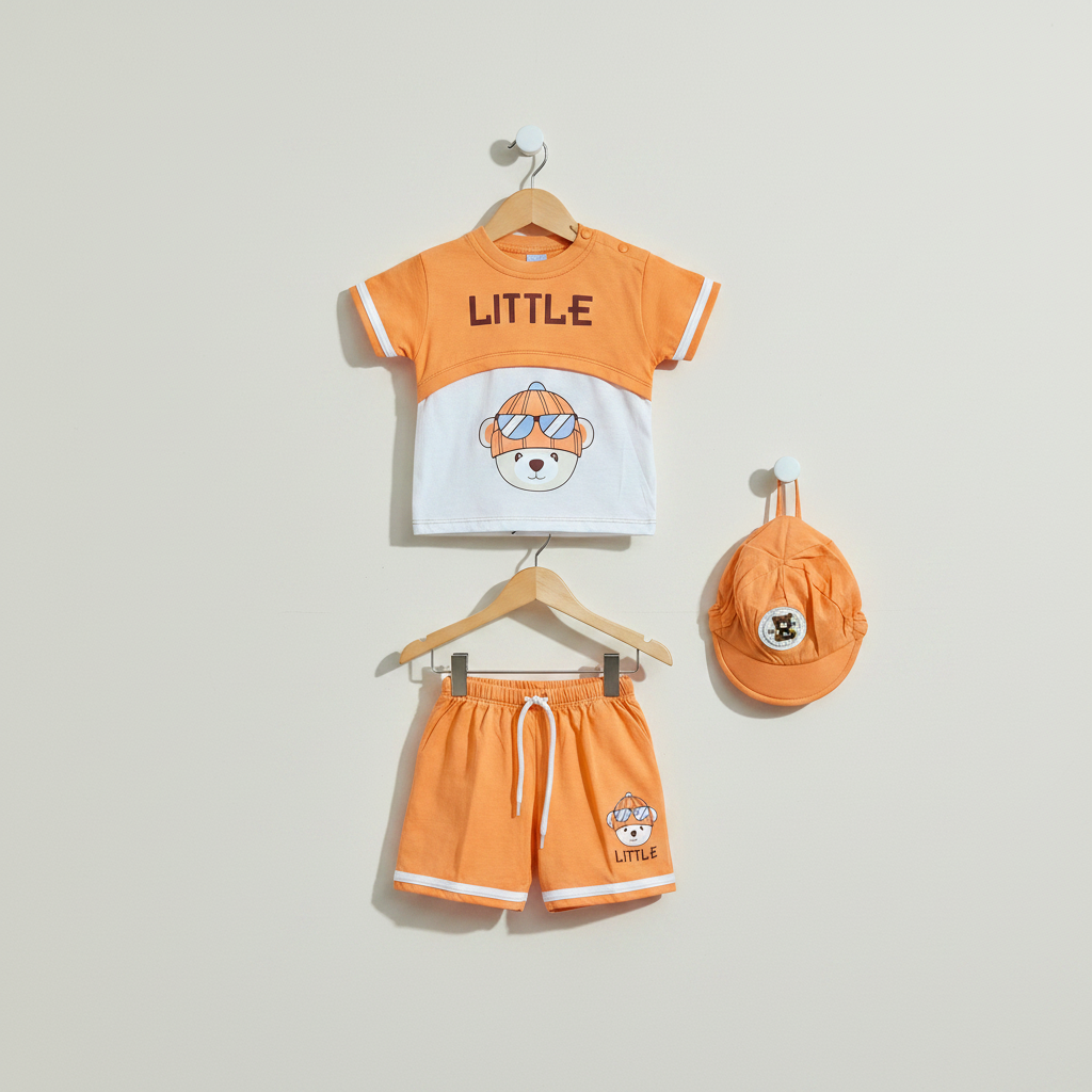 Newborn 3-piece outfit for hospital bag essentials