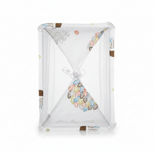 Foldable Baby Mosquito Net โ Portable Newborn Cot & Pram Protector