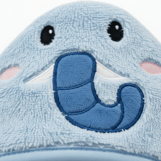 Baby Bath Towel Cotton Hooded Elephant Design - Comfort Cubz