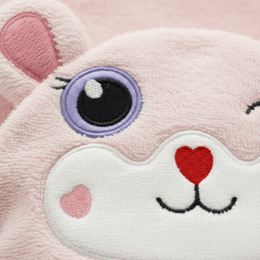 Baby Bath Towel Cotton Hooded Rabbit Design - Comfort Cubz