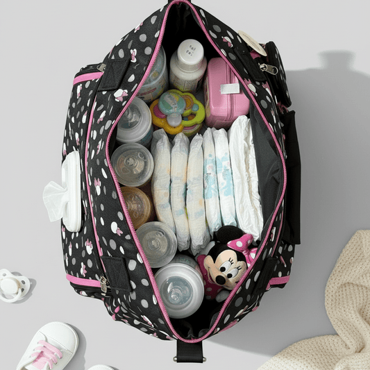 Baby Diaper Bag Multi - Compartment Insulated Bottle Cover - Comfort Cubz
