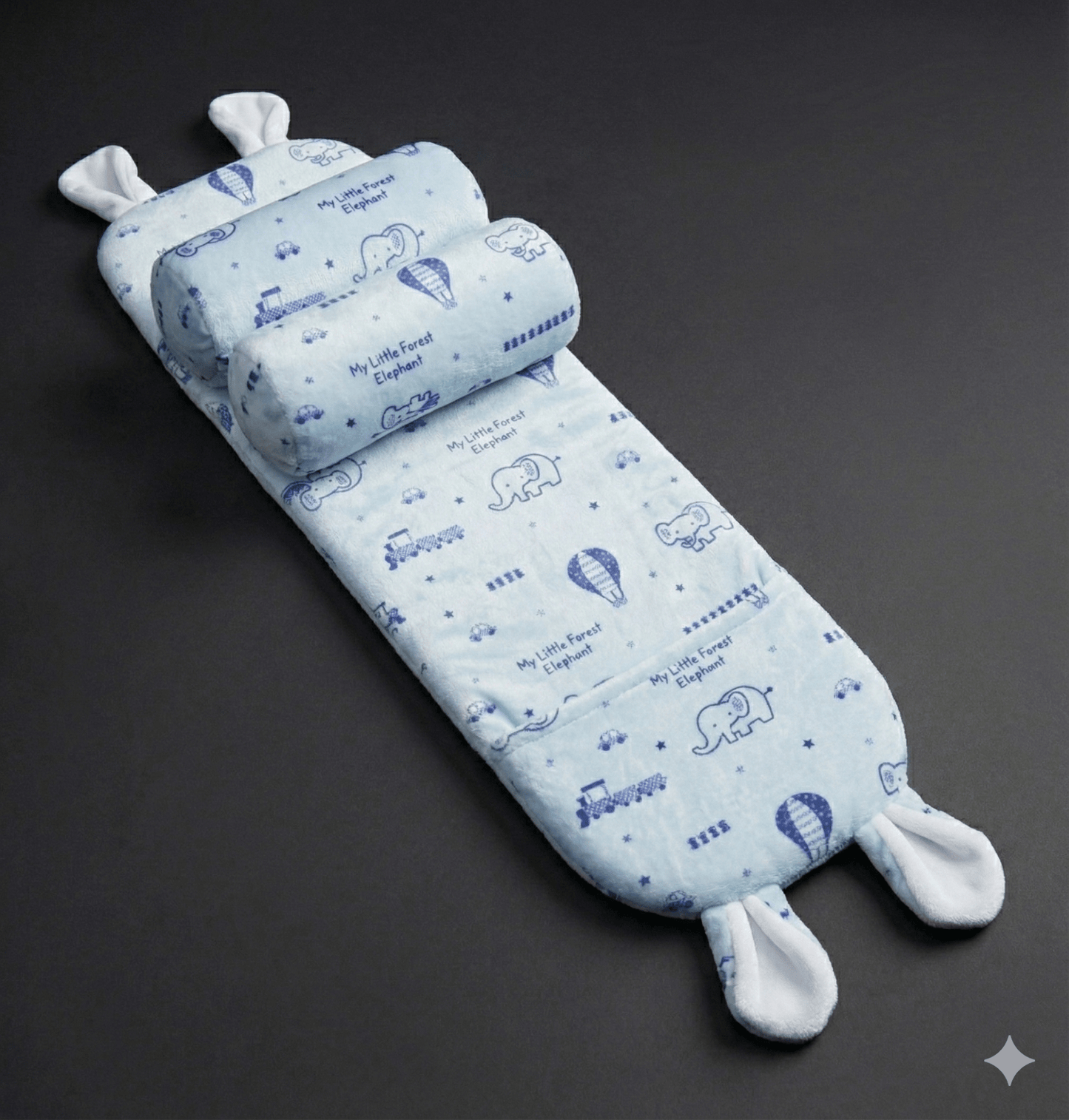 Baby Pillow Anti - Roll Sleep Positioner 4 Colors - Comfort Cubz