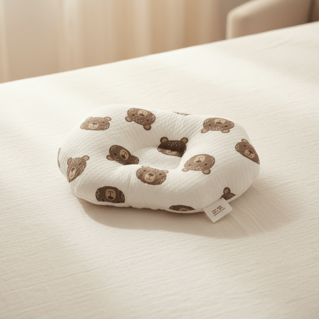 Baby Pillow Soft Bear Cushion 2 Colors - Comfort Cubz