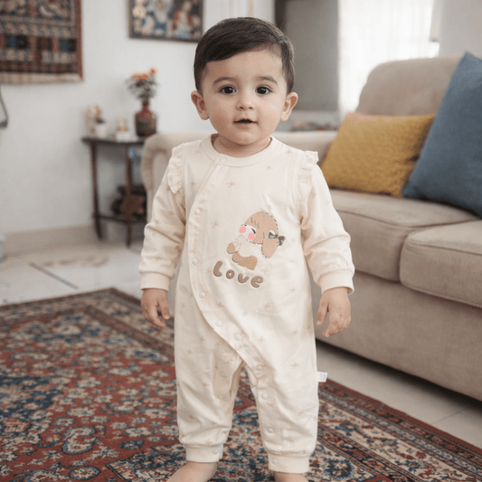 Baby Romper Character Design Cotton Stuff - 0 - 6 Months - Comfort Cubz