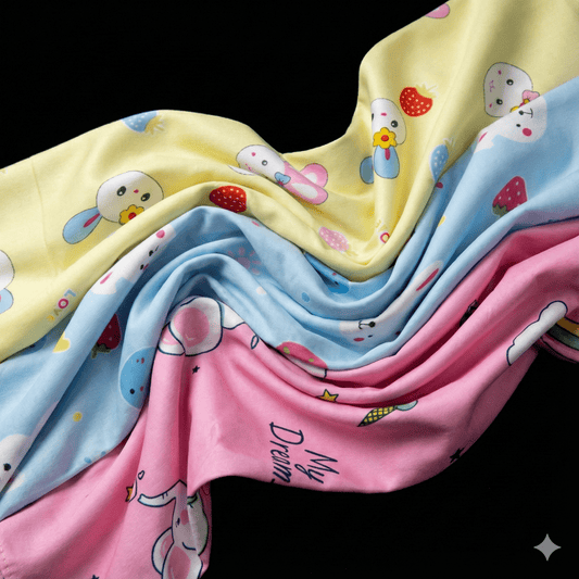 Baby Swaddle Muslin Wrapping Sheet 3 Colors - Comfort Cubz