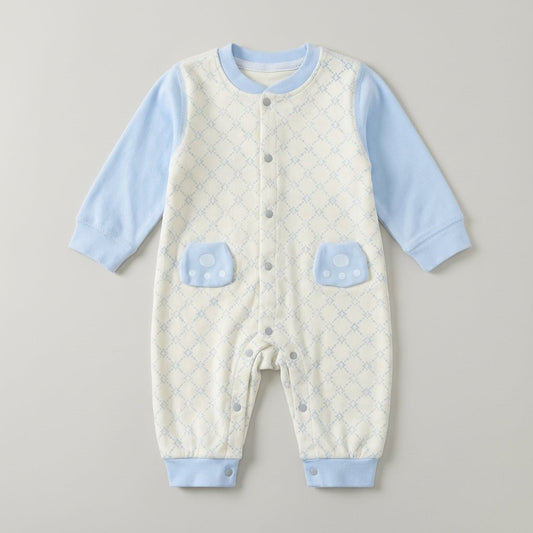 Floral Embroidered Baby Romper - Premium Cotton Bodysuit - 0 - 6 Months - Comfort Cubz