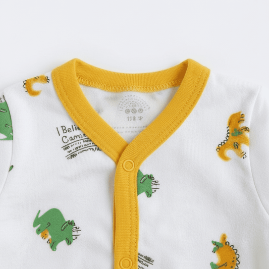 Newborn Summer Suit - Lightweight Cotton | 0 - 6 Months - Comfort Cubz
