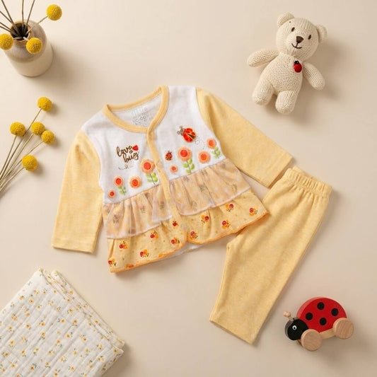 Premium Baby Girl Frock - Adorable Dress for 3 - 6 Months - Comfort Cubz