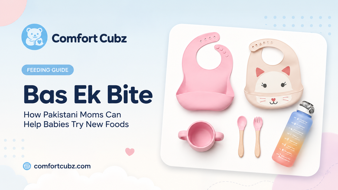 “Bas Ek Bite”: How Pakistani Moms Can Help Baby Try New Foods