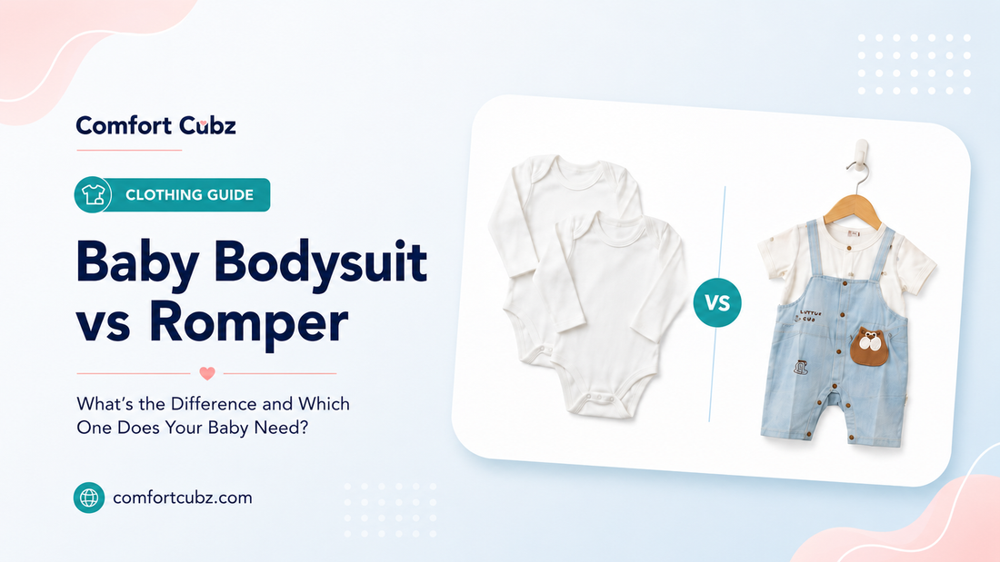 Baby Bodysuit vs Romper: What’s the Difference and Which One Does Your Baby Need?
