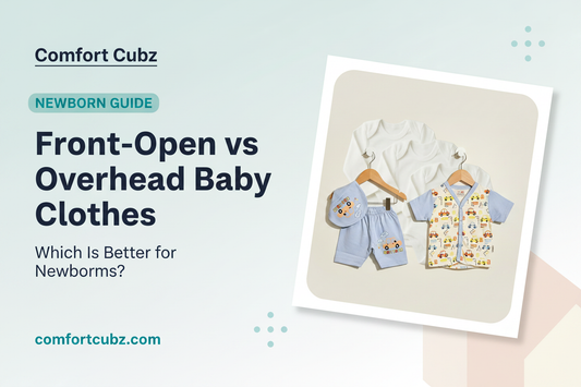 Front-Open vs Overhead Baby Clothes: Which Is Better for Newborns?