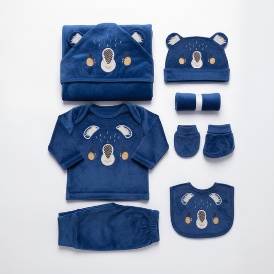 10 Piece Newborn Essential Starter Set - Complete Baby Gift Bundle - Comfort Cubz