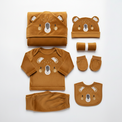 10 Piece Newborn Essential Starter Set - Complete Baby Gift Bundle