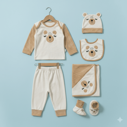 10 Piece Premium Baby Outfit Set - Complete Newborn Clothing Bundle - Comfort Cubz