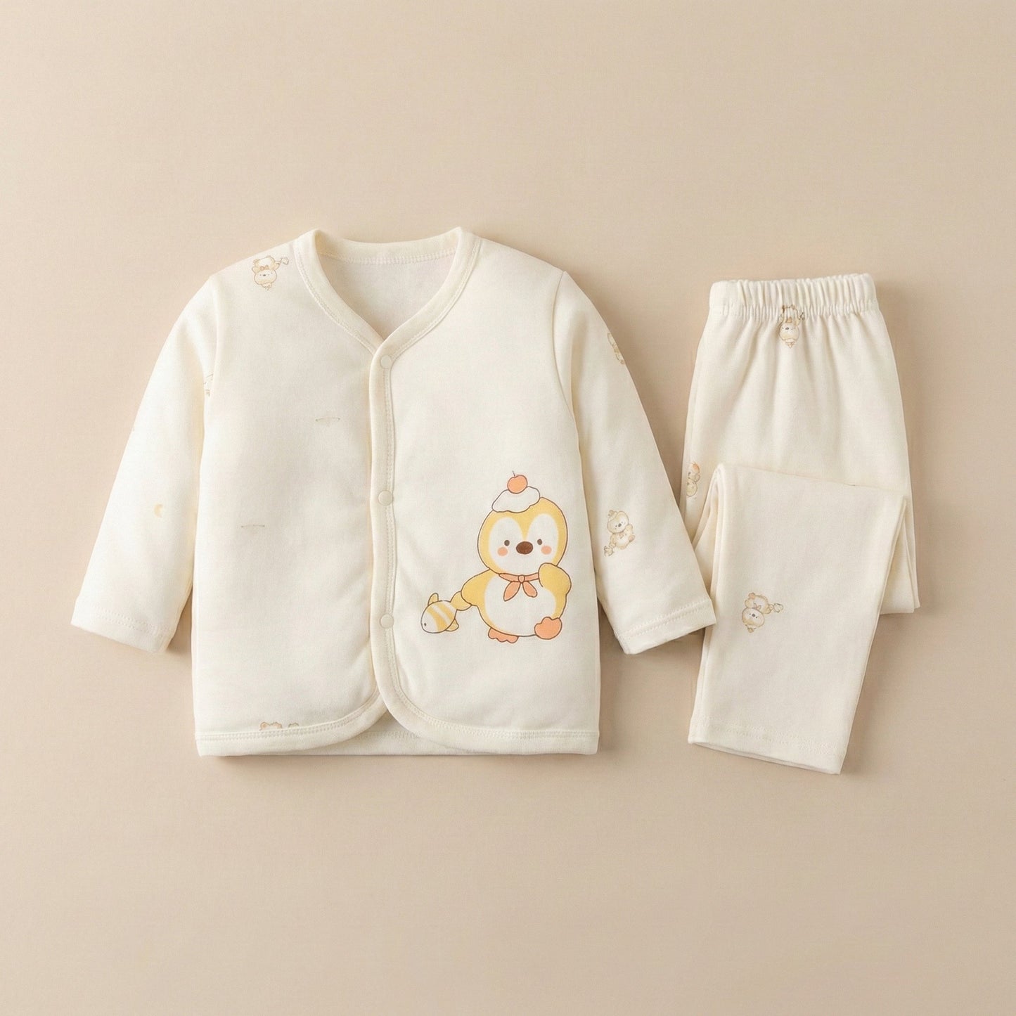 2 - Piece Baby Suit - Soft Cotton Coordinated Set 0 - 6M - Comfort Cubz