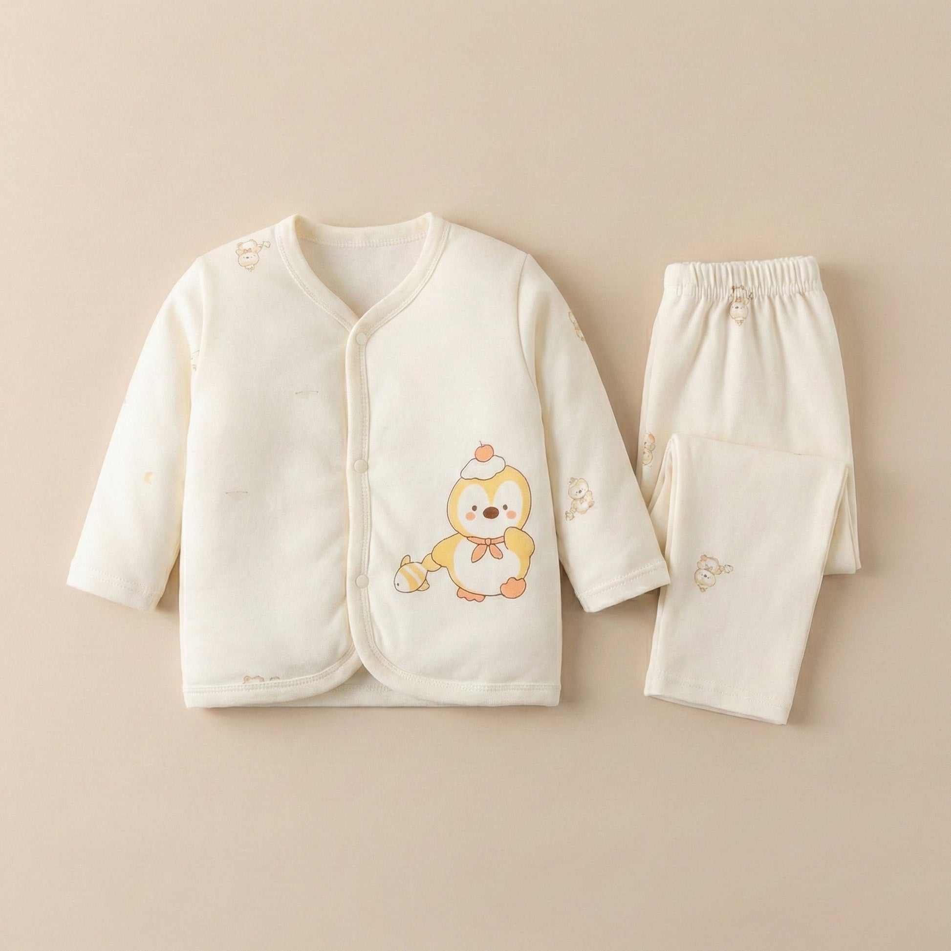 2 - Piece Baby Suit - Soft Cotton Coordinated Set 0 - 6M - Comfort Cubz
