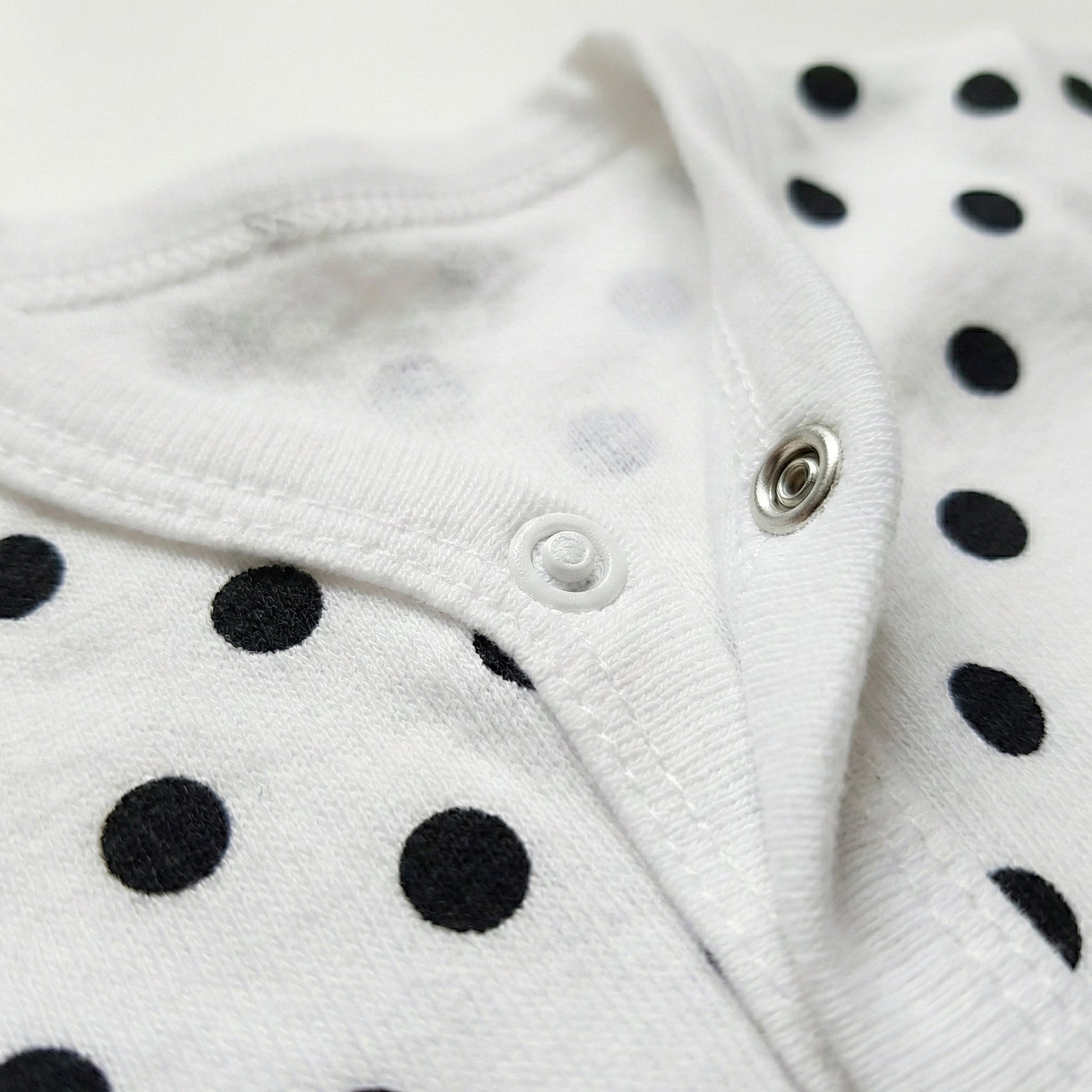 5 - Piece Newborn First Wear Set - Soft Cotton Dotted Design 0 - 3M - Comfort Cubz