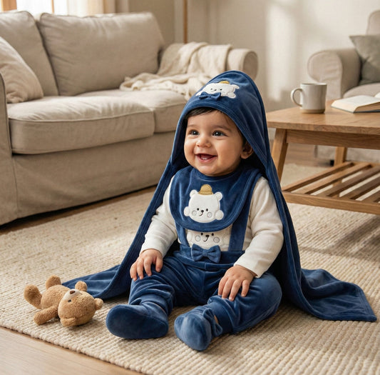 7 Piece Adorable Kitty Baby Set - Complete Newborn Bundle - Comfort Cubz