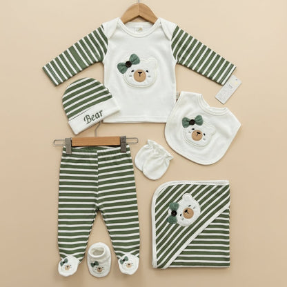 7 Piece Premium Lined Baby Suit - Warm Winter Outfit Set - Comfort Cubz