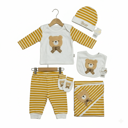 7 Piece Premium Lined Baby Suit - Warm Winter Outfit Set - Comfort Cubz