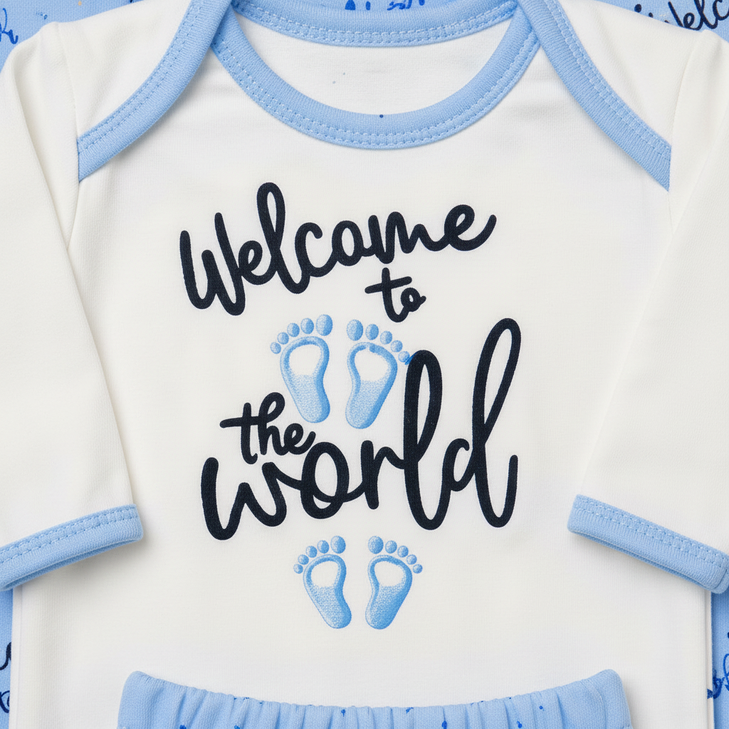 Welcome to the World – Newborn Starter Set | Blue