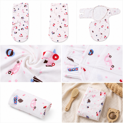 Baby Swaddle Wrap – Soft Nursery Comfort Blanket for Newborns