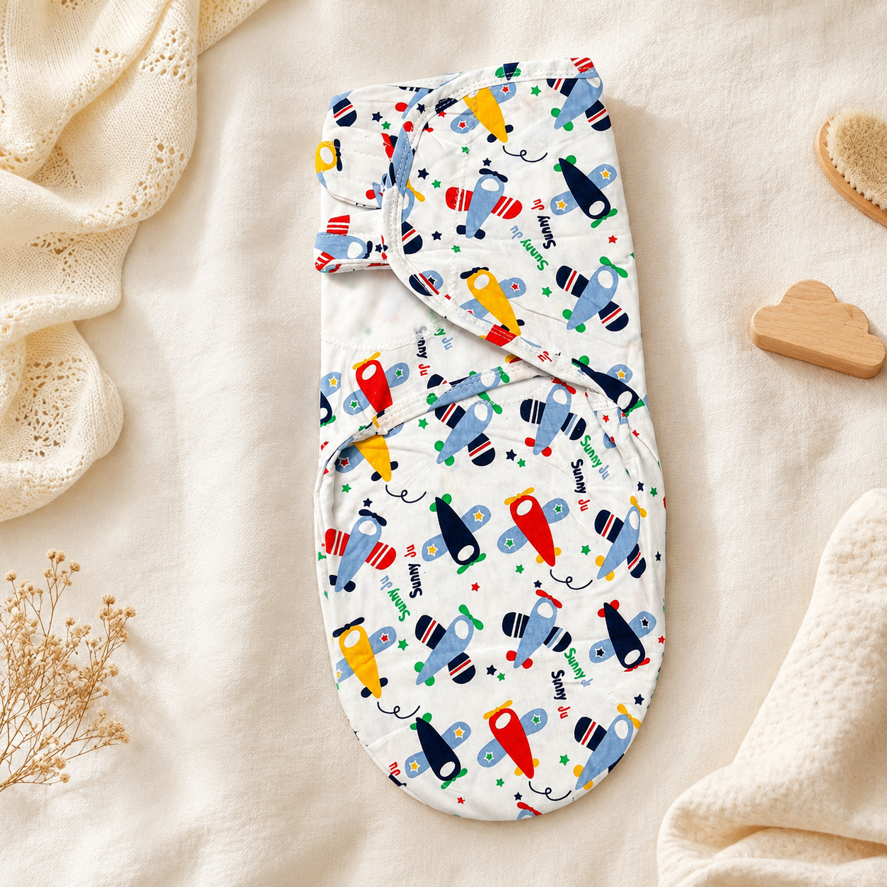 Baby Swaddle Wrap – Soft Newborn Gift Blanket | Perfect from Day One
