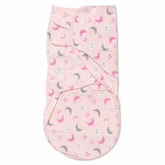 Baby Swaddle Wrap – Soft Lightweight Newborn Blanket for Home & On-the-Go