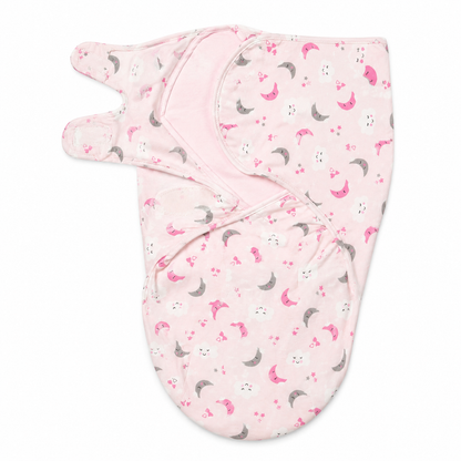Baby Swaddle Wrap – Soft Lightweight Newborn Blanket for Home & On-the-Go