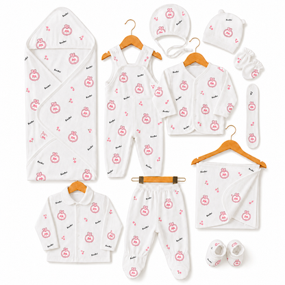 Premium 11-Piece Baby Starter Set - Complete Newborn Essentials 0-3 Months