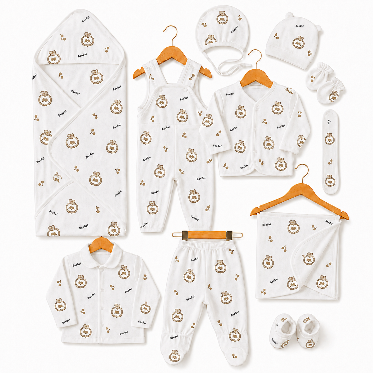 Premium 11-Piece Baby Starter Set - Complete Newborn Essentials 0-3 Months