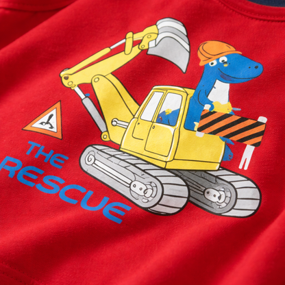 Boys 2-Piece Outfit - Shirt & Trouser Character Design 18M-4Y