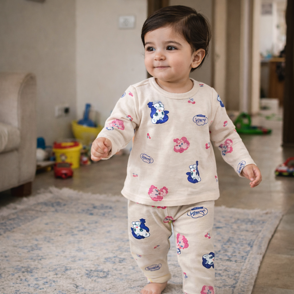 Boys 2-Piece Outfit - Shirt & Trouser Character Design 18M-4Y