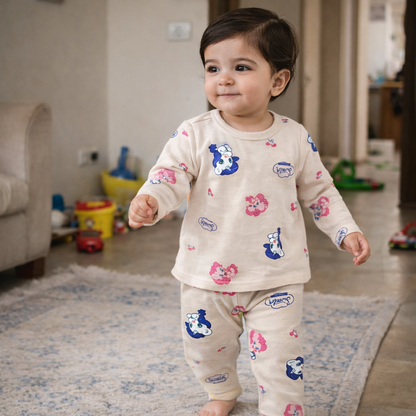 Boys 2-Piece Outfit - Shirt & Trouser Character Design 18M-4Y