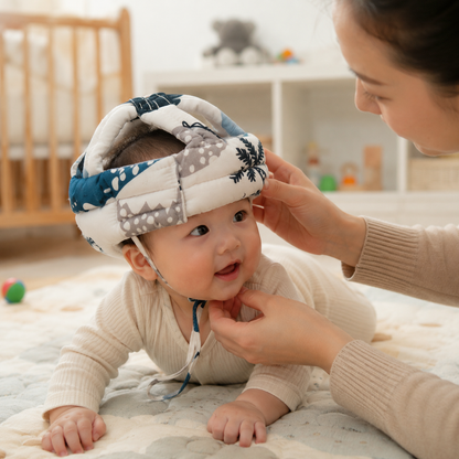 Baby Head Safety Helmet – Soft Protective Headguard for Infant & Toddler