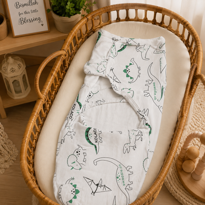 Baby Swaddle Wrap – Breathable Summer Newborn Blanket | Cool & Comfortable