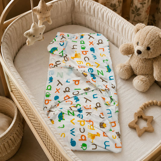 Baby Swaddle Wrap – Soft Newborn Calming Blanket for Better Sleep